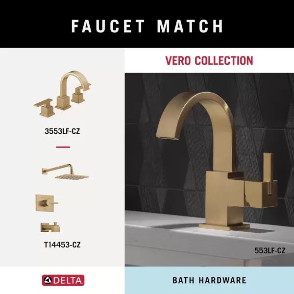 imageDELTA 77750SS Vero Toilet Paper Holder 500 x 600 x 1300 Inches StainlessChampagne Bronze
