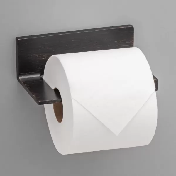 imageDELTA 77750SS Vero Toilet Paper Holder 500 x 600 x 1300 Inches StainlessSpotshield Venetian Bronze