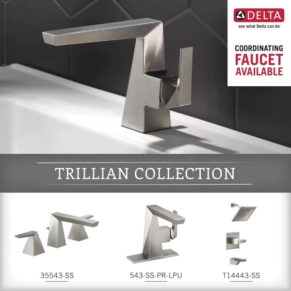 imageDelta 74308SS Trillian Towel Bar StainlessStainless