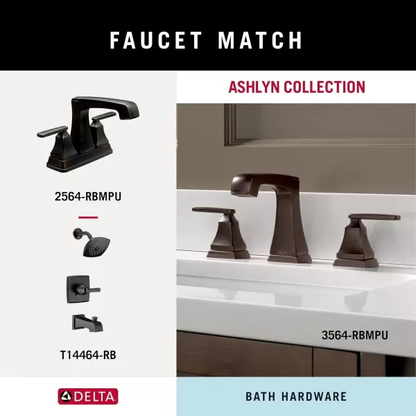 imageDelta Faucet 76435BL Ashlyn Towel Hook Matte BlackSpotShield Venetian Bronze