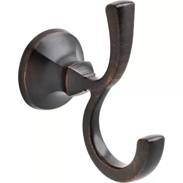 imageDelta Faucet 76435BL Ashlyn Towel Hook Matte BlackSpotShield Venetian Bronze