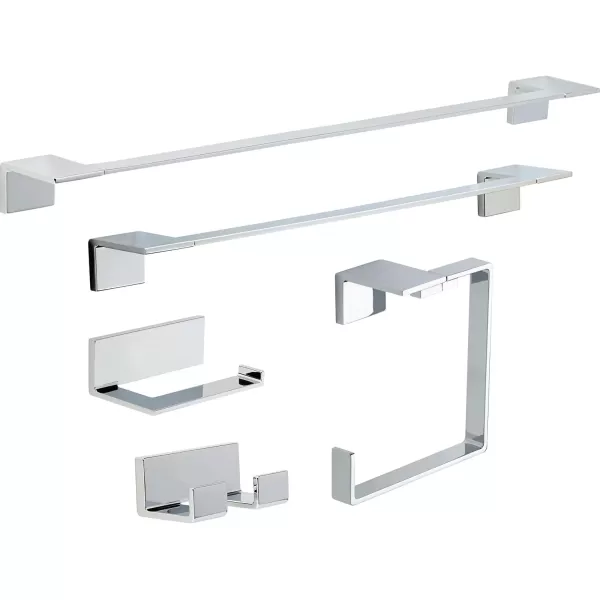 imageDelta Faucet 77724SS 24 Towel Bar Brilliance Stainless SteelChrome