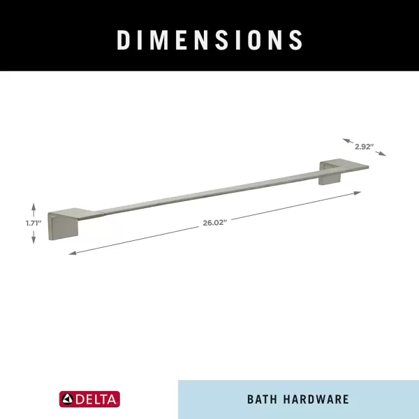 imageDelta Faucet 77724SS 24 Towel Bar Brilliance Stainless SteelStainless