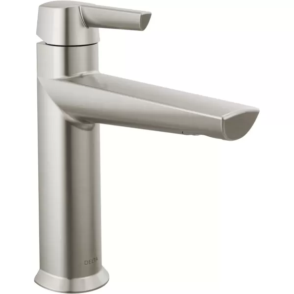 imageDelta Faucet Galeon Single Hole Bathroom Faucet Chrome Bathroom Faucets for Sink 1 Hole Single Handle Bathroom Sink Faucet Diamond Seal Technology Lumicoat Chrome 571PRMPUDSTLumicoat Stainless