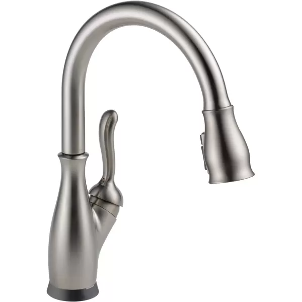 imageDelta Faucet Leland VoiceIQ Touchless Kitchen Faucet with Pull Down Sprayer Smart Faucet Alexa and Google Assistant Voice Activated Kitchen Sink Faucet Venetian Bronze 9178TVRBDSTSpotShield Stainless
