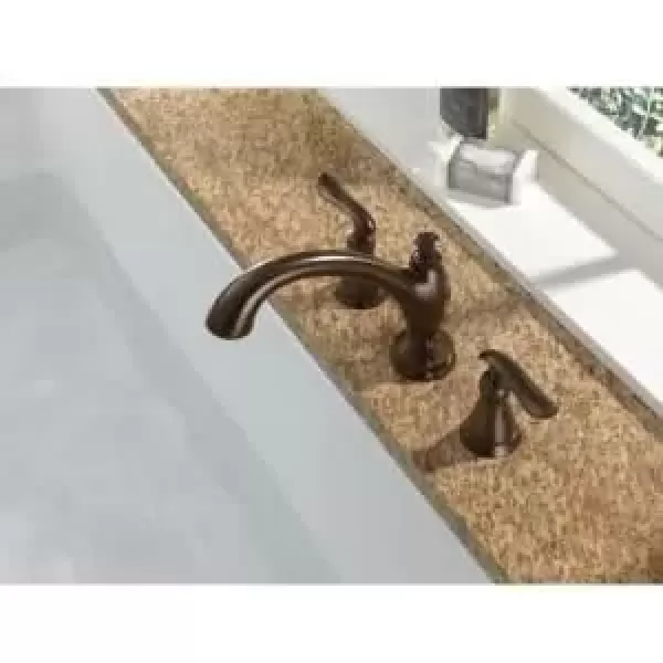 imageDelta Faucet T2794SS Linden Roman Tub Trim Stainless 963 x 1238 x 000 inchesChrome