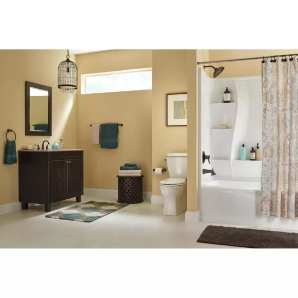imageDELTA 73846SS Towel Ring Brilliance Stainless SteelVenetian Bronze