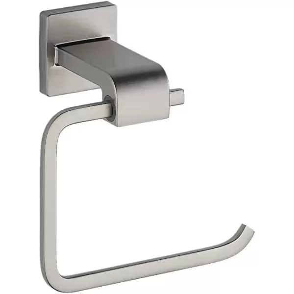imageDELTA Ara Single Post Toilet Paper Holder Polished Chrome Bathroom Accessories 77550 35 x 625 x 35 InchesBrilliance Stainless Steel