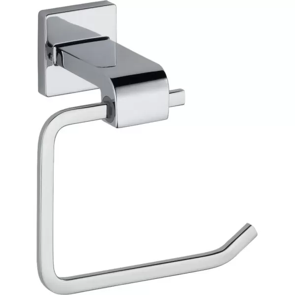 imageDELTA Ara Single Post Toilet Paper Holder Polished Chrome Bathroom Accessories 77550 35 x 625 x 35 InchesPolished Chrome