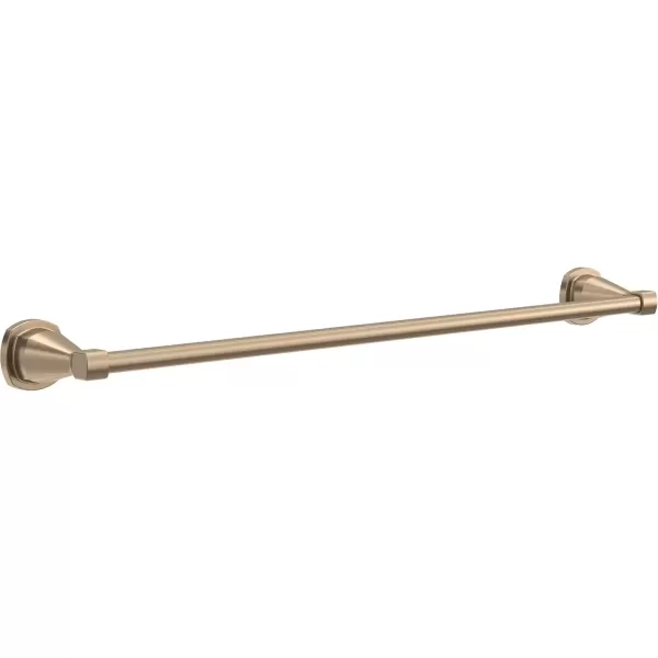 imageDELTA FAUCET 77618CZ Stryke Wall Mounted 18 in Towel Bar in Champagne BronzeChampagne Bronze