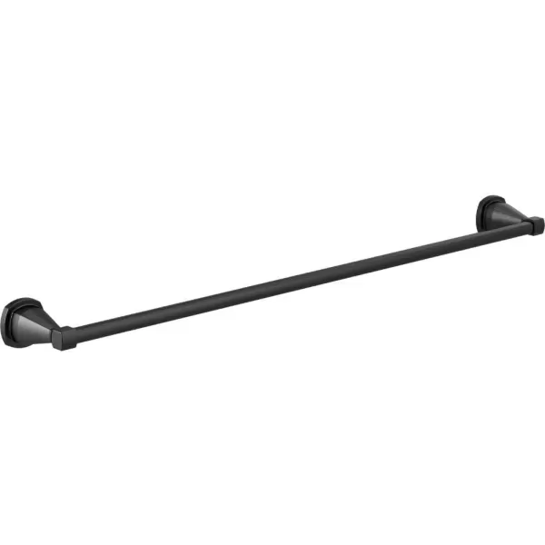 imageDELTA FAUCET 77618CZ Stryke Wall Mounted 18 in Towel Bar in Champagne BronzeMatte Black