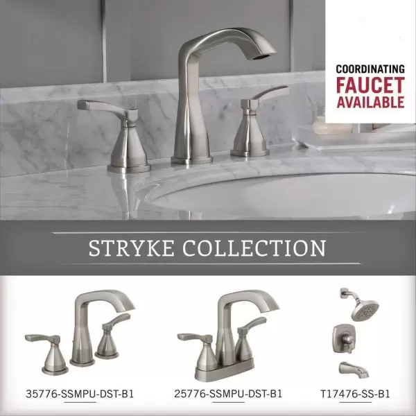 imageDELTA FAUCET 77618CZ Stryke Wall Mounted 18 in Towel Bar in Champagne BronzeStainless