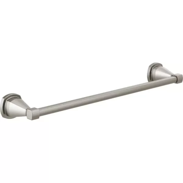 imageDELTA FAUCET 77618CZ Stryke Wall Mounted 18 in Towel Bar in Champagne BronzeStainless