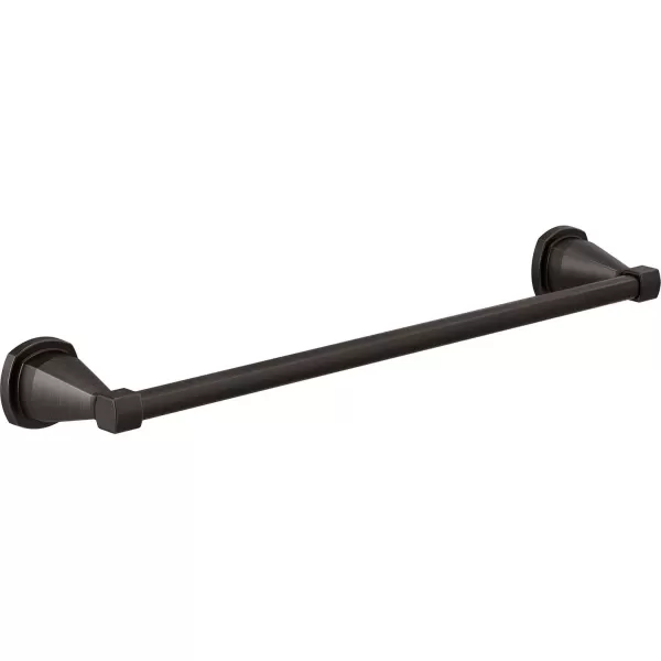 imageDELTA FAUCET 77618CZ Stryke Wall Mounted 18 in Towel Bar in Champagne BronzeVenetian Bronze