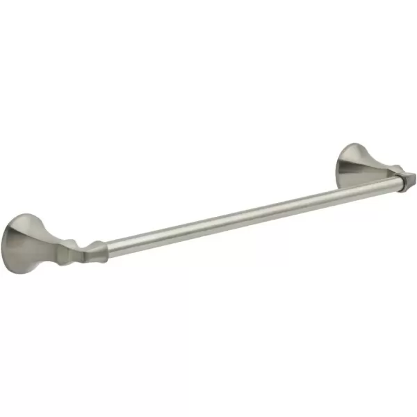 imageDELTA FAUCET Rubber Limited 76424BL Ashlyn 24in Wall Mount Towel Bar Bath Hardware Accessory in Matte BlackStainless