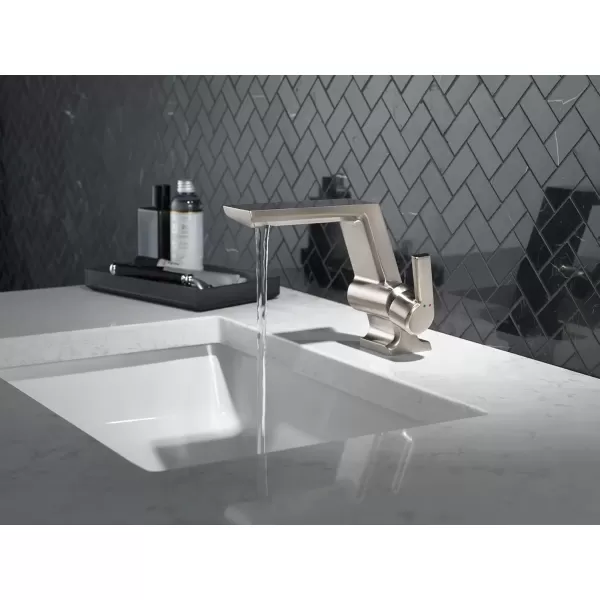 imageDelta Faucet 599SSPRMPUDST Pivotal Bar Faucet Lumicoat Stainless