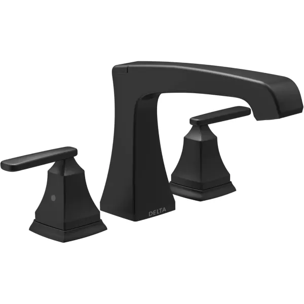 imageDelta Faucet Ashlyn 2Handle Widespread Roman Tub Faucet Brushed Nickel Tub Faucet Roman Bathtub Faucet Delta Roman Tub Faucet Tub Filler Stainless T2764SS Valve Not IncludedMatte Black