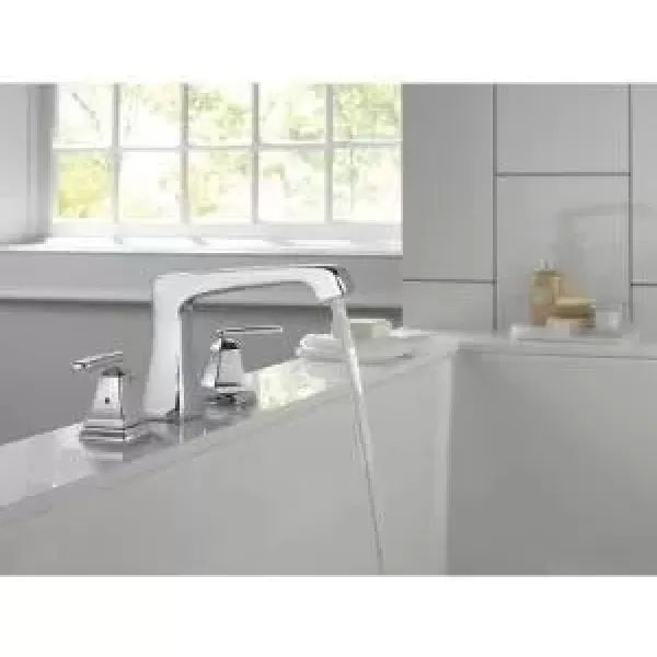imageDelta Faucet Ashlyn 2Handle Widespread Roman Tub Faucet Brushed Nickel Tub Faucet Roman Bathtub Faucet Delta Roman Tub Faucet Tub Filler Stainless T2764SS Valve Not IncludedVenetian Bronze