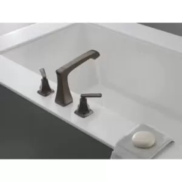 imageDelta Faucet Ashlyn 2Handle Widespread Roman Tub Faucet Brushed Nickel Tub Faucet Roman Bathtub Faucet Delta Roman Tub Faucet Tub Filler Stainless T2764SS Valve Not IncludedChrome