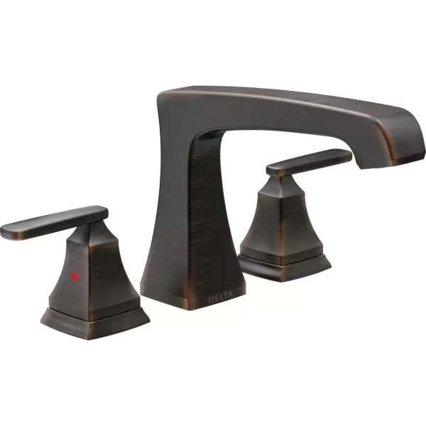 imageDelta Faucet Ashlyn 2Handle Widespread Roman Tub Faucet Brushed Nickel Tub Faucet Roman Bathtub Faucet Delta Roman Tub Faucet Tub Filler Stainless T2764SS Valve Not IncludedVenetian Bronze
