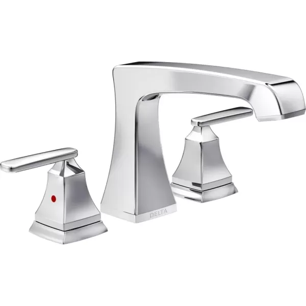 imageDelta Faucet Ashlyn 2Handle Widespread Roman Tub Faucet Brushed Nickel Tub Faucet Roman Bathtub Faucet Delta Roman Tub Faucet Tub Filler Stainless T2764SS Valve Not IncludedChrome