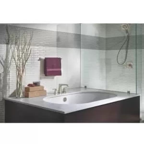 imageDelta Faucet Ashlyn 2Handle Widespread Roman Tub Faucet Brushed Nickel Tub Faucet Roman Bathtub Faucet Delta Roman Tub Faucet Tub Filler Stainless T2764SS Valve Not IncludedChrome