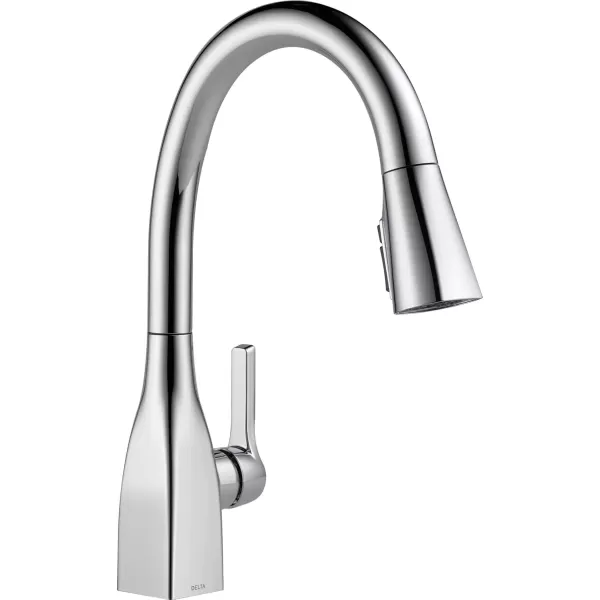 imageDelta Faucet Mateo Touch Kitchen Faucet Brushed Nickel Kitchen Faucets with Pull Down Sprayer Kitchen Sink Faucet Touch Faucet for Kitchen Sink Touch2O Technology Arctic Stainless 9183TARDSTChrome
