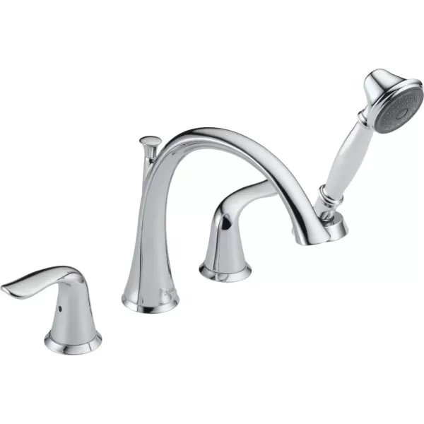 imageDelta Faucet T4738 Lahara Roman Tub with Handshower Trim Chrome 400 x 900 x 2000 inchesChrome