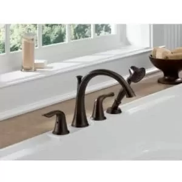 imageDelta Faucet T4738 Lahara Roman Tub with Handshower Trim Chrome 400 x 900 x 2000 inchesChrome