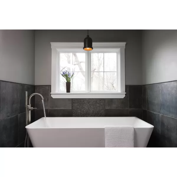 imageDelta Faucet Trinsic FloorMount Freestanding Tub Filler with Hand Held Shower Chrome Bathtub Faucet Tub Faucet Chrome T4759FL Valve Not IncludedStainless