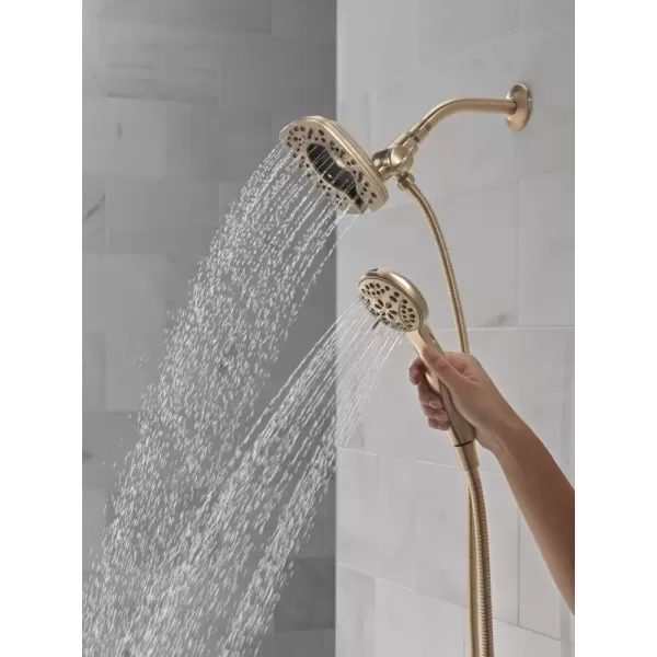 imageDELTA 58498RB 4 Setting 2in1 Combo Hand Shower Venetian BronzeChampagne Bronze