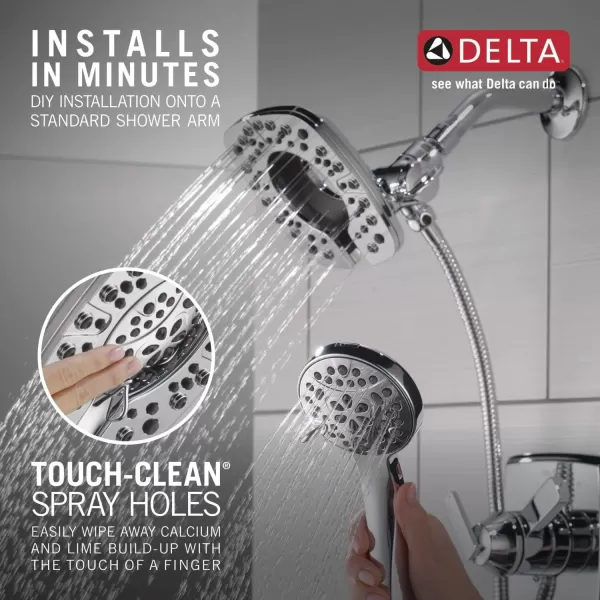 imageDELTA 58498RB 4 Setting 2in1 Combo Hand Shower Venetian BronzeChrome
