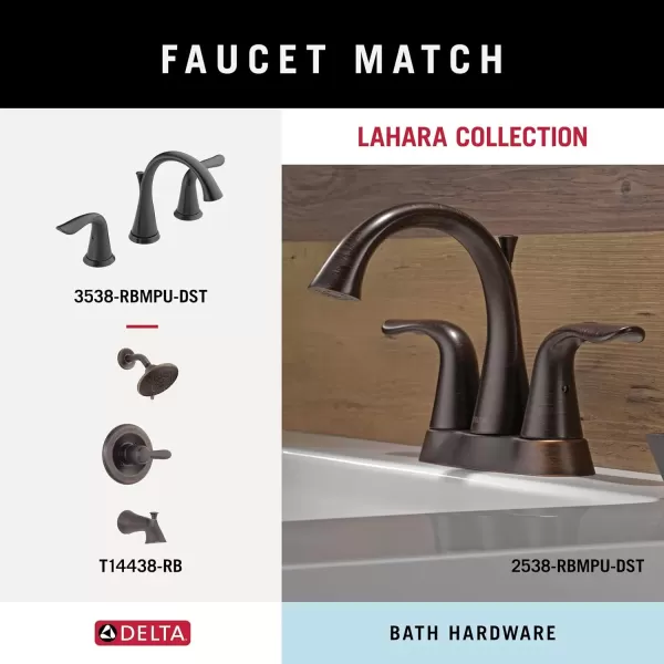 imageDELTA 73835SS Lahara Towel Robe Hook Brilliance Stainless SteelVenetian Bronze