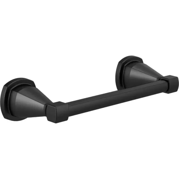 imageDELTA FAUCET 77608CZ Stryke Wall Mounted 8 in Hand Towel Bar in Champagne BronzeMatte Black