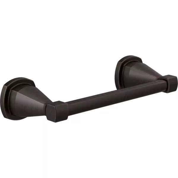 imageDELTA FAUCET 77608CZ Stryke Wall Mounted 8 in Hand Towel Bar in Champagne BronzeVenetian Bronze