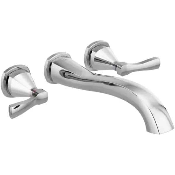 imageDELTA FAUCET T5776SSWL Tub Filler WallMount StainlessChrome