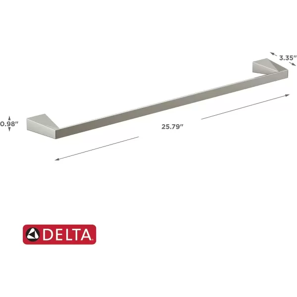 imageDelta 74318SS Trillian Towel Bar 18 inch StainlessStainless