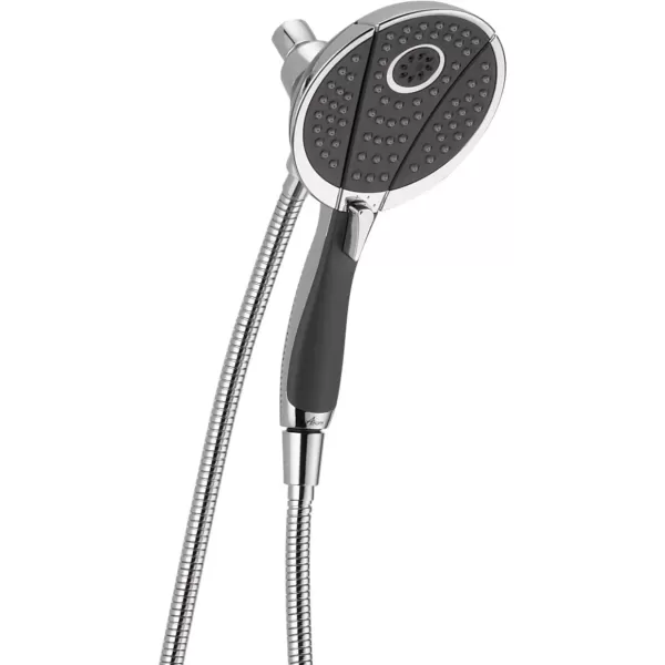 imageDelta Faucet 4Spray In2ition Dual Shower Head with Handheld Spray Brushed Nickel Shower Head with Hose Handheld Shower Heads Showerheads ampamp Handheld Showers Stainless 58467SSChrome