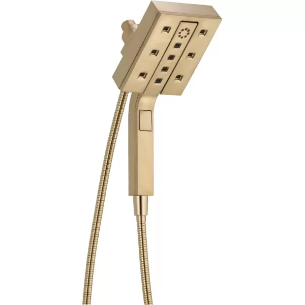 imageDelta Faucet 58473PR25 Universal Showering Combo 25 GPM Water Flow Lumicoat ChromeChampagne Bronze