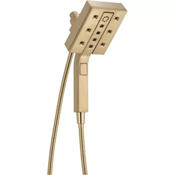 imageDelta Faucet 58473PR25 Universal Showering Combo 25 GPM Water Flow Lumicoat ChromeChampagne Bronze