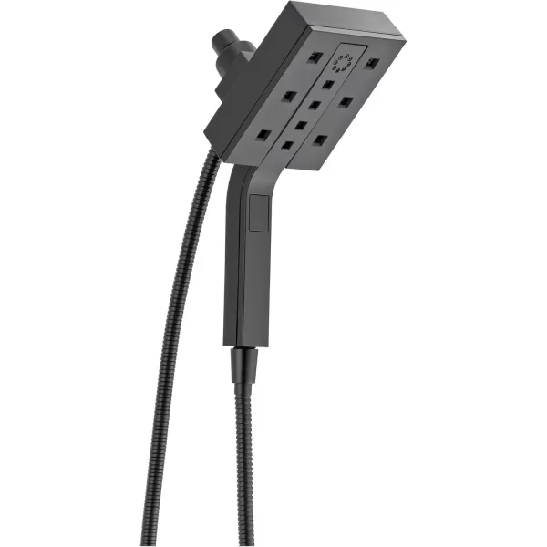 imageDelta Faucet 58473PR25 Universal Showering Combo 25 GPM Water Flow Lumicoat ChromeMatte Black