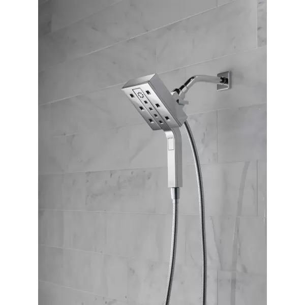imageDelta Faucet 58473PR25 Universal Showering Combo 25 GPM Water Flow Lumicoat ChromeVenetian Bronze
