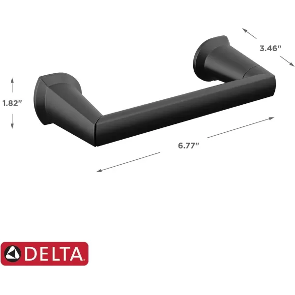imageDelta Faucet 772500SS Galeon Toilet Paper Holder Stainless SteelMatte Black