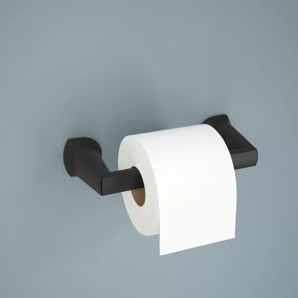 imageDelta Faucet 772500SS Galeon Toilet Paper Holder Stainless SteelMatte Black