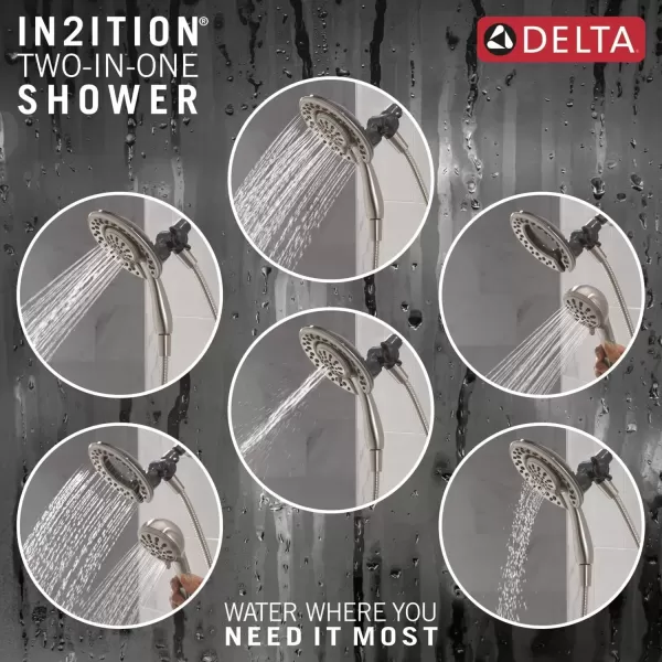 imageClarifi Shower Filter Attachment with 4Setting In2itionSpotShield Nickel