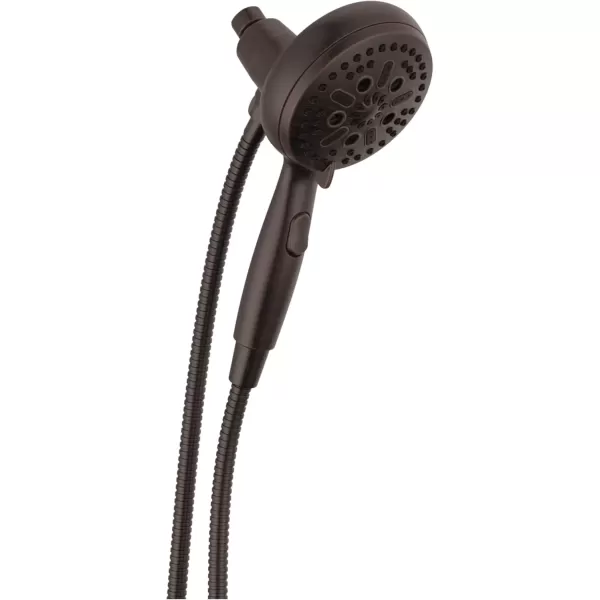 imageDelta Faucet 54810PK SureDock Chrome Hand Shower with MagnaTite Technology 7 Spray SettingsVenetian Bronze