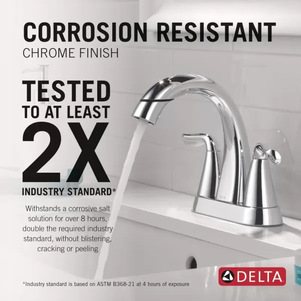 imageDelta Faucet Arvo PullDown Centerset Bathroom Faucet Gold Bathroom Sink Faucet Bathroom Faucet with Pull Out Sprayer 3Hole Bathroom Faucet Champagne Bronze 25840LFCZPDChrome