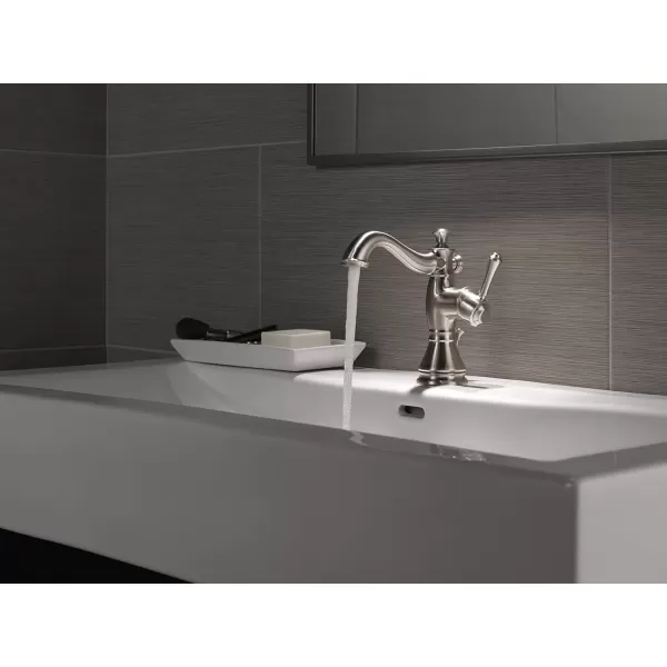imageDelta Faucet Cassidy Pull Down Bathroom Faucet Bathroom Pull Out Faucet Oil Rubbed Bronze Single Hole Bathroom Faucet Bathroom Sink Faucet with Magnetic Docking Venetian Bronze 597RBPDDSTStainless