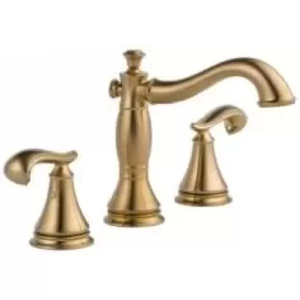 imageDelta Faucet Cassidy Pull Down Bathroom Faucet Brushed Nickel Widespread Bathroom Faucet 3 Hole Bathroom Sink Faucet with Magnetic Docking Stainless 3597SSPDDSTChrome