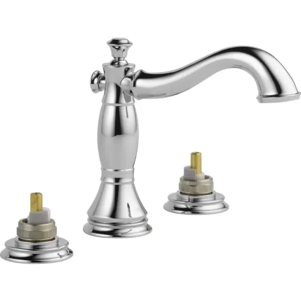 imageDelta Faucet Cassidy Pull Down Bathroom Faucet Brushed Nickel Widespread Bathroom Faucet 3 Hole Bathroom Sink Faucet with Magnetic Docking Stainless 3597SSPDDSTChrome